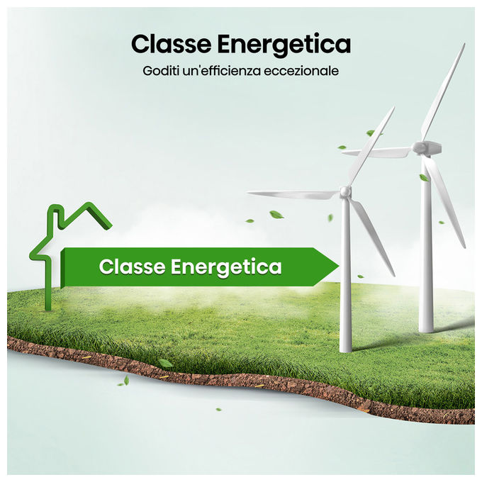 Hisense DHQE900UWDC Asciugatrice Pompa di Calore 9 Kg Classe D Inverter 15 Programmi 64 dB (85x60x59 cm) colore Bianco