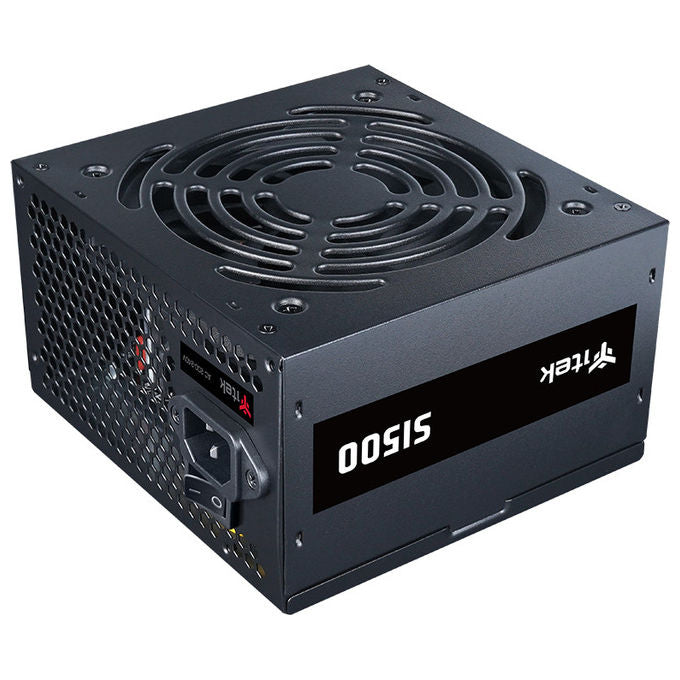 Itek SI500 Alimentatore PC ATX 500W 80 PLUS PFC Attivo 20+4 pin Ventola 12 cm Non Modulare colore Nero