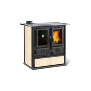 La Nordica 3003852 Rosetta 5.0 Cucina a Legna Ceramica Liberty 7.9 kW 227 m² Classe A+ colore Panna