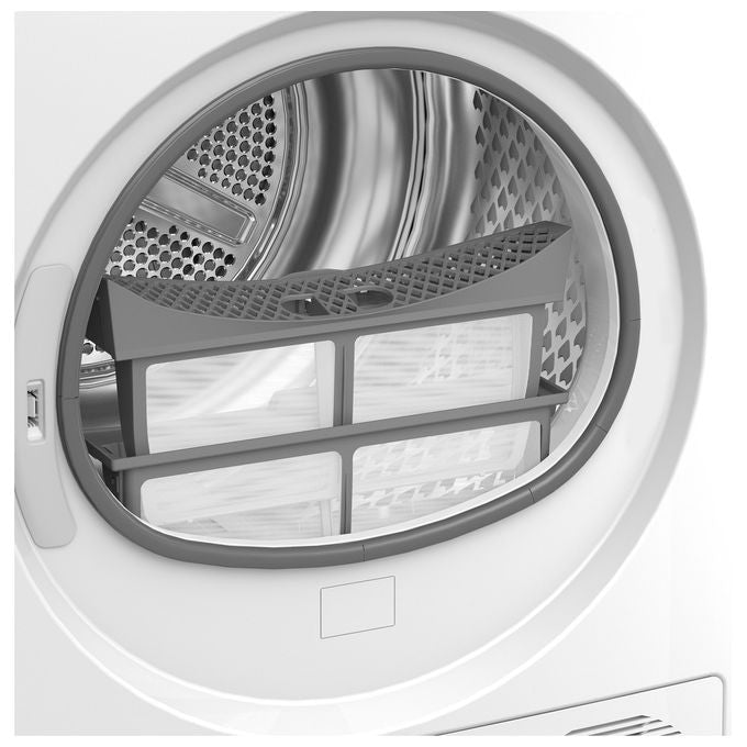 Beko BMT104EW NX Asciugatrice Pompa di Calore 10 Kg Classe C Motore Inverter Display Digitale (84.6x59.8x67.2 cm) colore Bianco