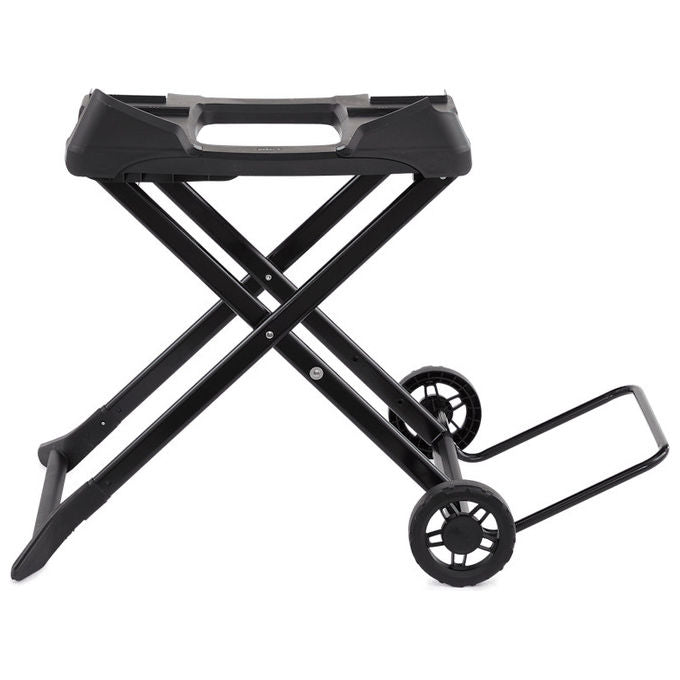Weber 3400856 Carrello Portatile Barbecue Serie Q Pieghevole 2 Ruote All-Terrain colore Nero