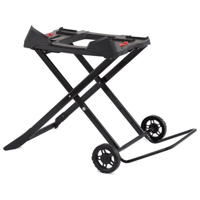 Weber 3400856 Carrello Portatile Barbecue Serie Q Pieghevole 2 Ruote All-Terrain colore Nero