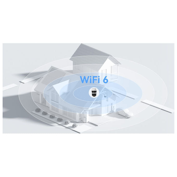Imou IPC-S7UP-11M0WED Cruiser Triple Telecamera IP Esterno 11MP Wi-Fi 6 Pan Tilt 355° Tripla Lente IP66 colore Nero