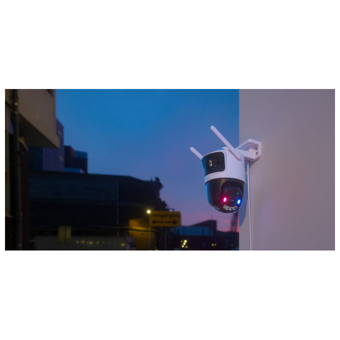 Imou IPC-S7UP-11M0WED Cruiser Triple Telecamera IP Esterno 11MP Wi-Fi 6 Pan Tilt 355° Tripla Lente IP66 colore Nero