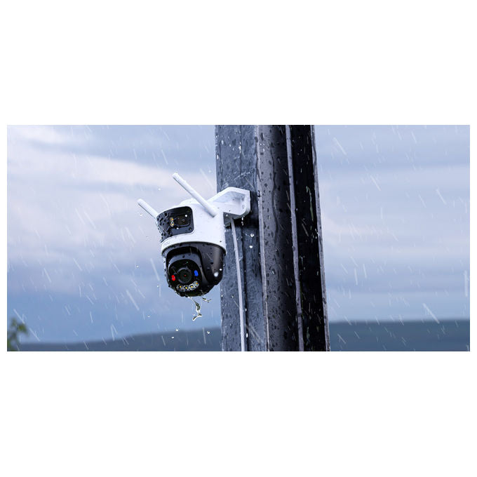 Imou IPC-S7UP-11M0WED Cruiser Triple Telecamera IP Esterno 11MP Wi-Fi 6 Pan Tilt 355° Tripla Lente IP66 colore Nero
