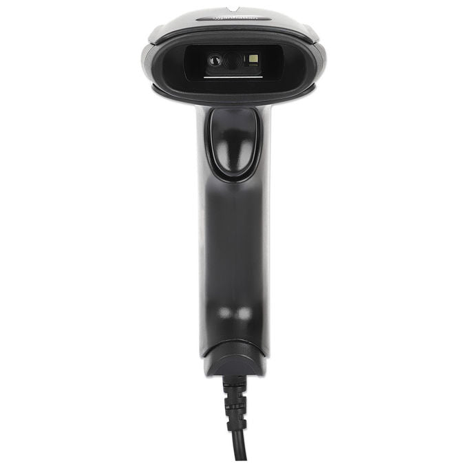 Manhattan 153997 Lettore di Codici a Barre Portatile 1D 2D LED USB Cablato 640x480 Pixel 100 letture-s colore Nero
