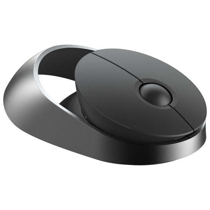 Rapoo 12130 Ralemo Air 1 Mouse Wireless Bluetooth Ottico Silenzioso Multimodale 1600 DPI colore Nero