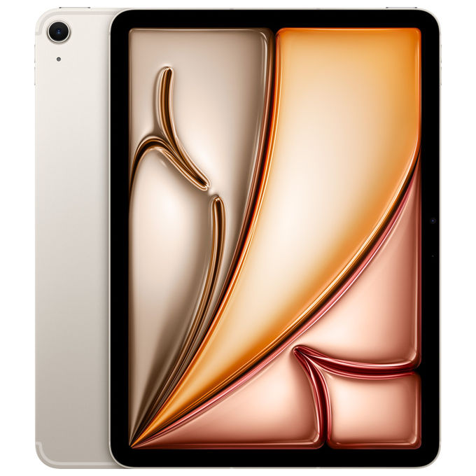 Apple MCG24TY-A iPad Air 11'' Tablet M3 256GB 8GB RAM Display Liquid Retina 2360x1640 5G Wi-Fi 6E iPadOS 18 colore Galassia