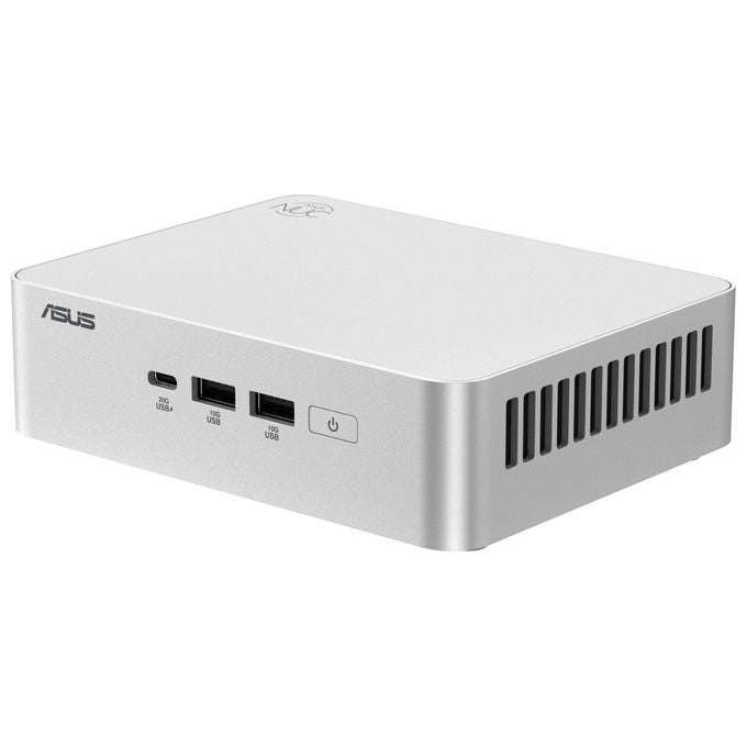 Asus RNUC15CRSU500002 NUC 15 Pro+ Mini PC Barebone Intel Core Ultra 5 225H Wi-Fi 7 DDR5 192 GB colore Bianco