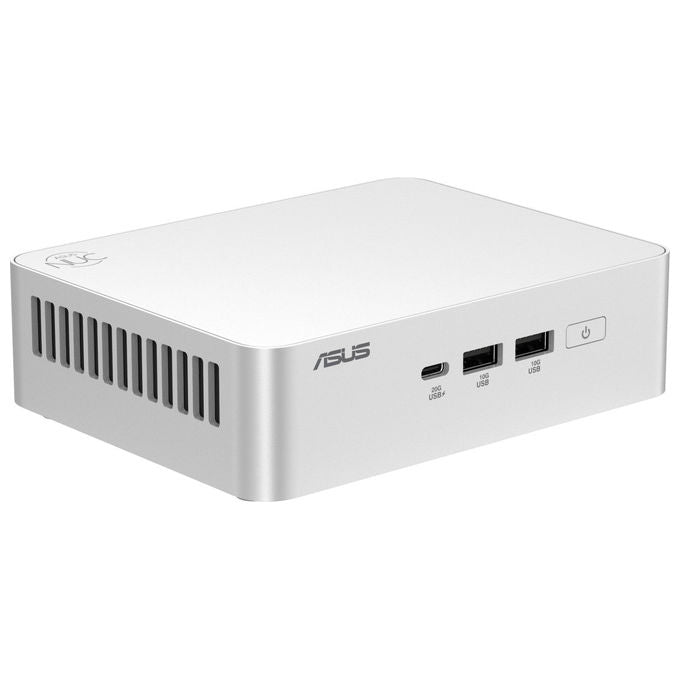 Asus RNUC15CRSU500002 NUC 15 Pro+ Mini PC Barebone Intel Core Ultra 5 225H Wi-Fi 7 DDR5 192 GB colore Bianco