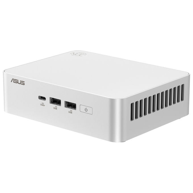 Asus RNUC15CRSU500002 NUC 15 Pro+ Mini PC Barebone Intel Core Ultra 5 225H Wi-Fi 7 DDR5 192 GB colore Bianco