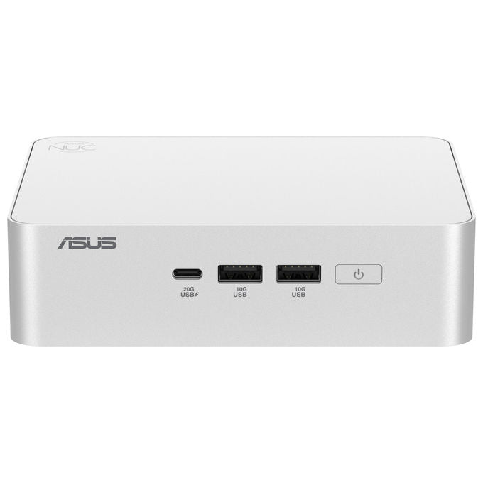 Asus RNUC15CRSU500002 NUC 15 Pro+ Mini PC Barebone Intel Core Ultra 5 225H Wi-Fi 7 DDR5 192 GB colore Bianco