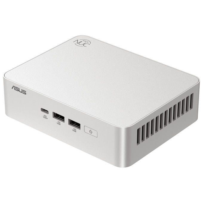 Asus RNUC15CRSU500002 NUC 15 Pro+ Mini PC Barebone Intel Core Ultra 5 225H Wi-Fi 7 DDR5 192 GB colore Bianco