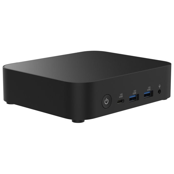 Asus RNUC14MNK1500002 NUC 14 Essential Mini PC Barebone Intel N150 DDR5 16GB SSD M.2 Wi-Fi 6E Bluetooth 5.3 colore Nero