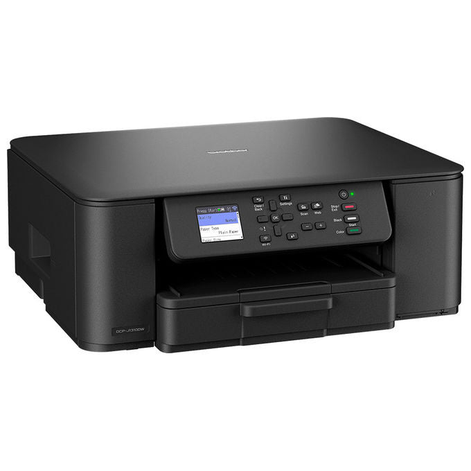 Brother DCP-J1310DW Multifunzione Inkjet A4 3 in 1 Wi-Fi USB Duplex 16 ppm 1200x6000 DPI Cassetto 150 fogli colore Nero