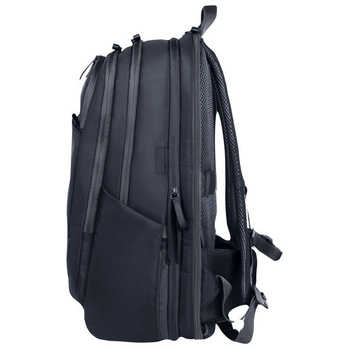 HP A2CE0AA Travel Plus Zaino per Notebook 17.3'' 30L Poliestere Riciclato Trolley Integrato Impermeabile colore Blu Grafite