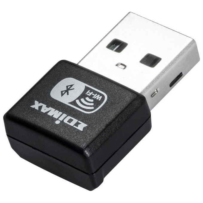 Edimax EW-7611UXB Adattatore USB Wi-Fi 6 AX900 Dual Band 887 Mbps Bluetooth 5.3 USB 2.0 colore Nero