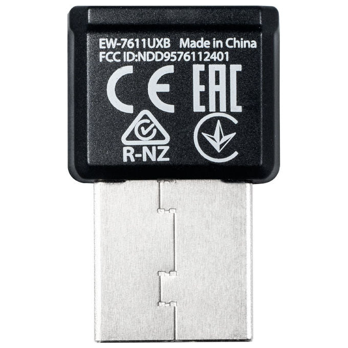 Edimax EW-7611UXB Adattatore USB Wi-Fi 6 AX900 Dual Band 887 Mbps Bluetooth 5.3 USB 2.0 colore Nero