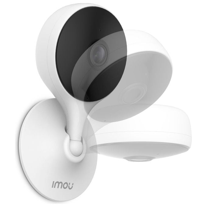 Imou IPC-C32EP Cue 2 Telecamera IP Wi-Fi Interno 3MP Visione Notturna 10m Audio Bidirezionale MicroSD 512GB colore Bianco