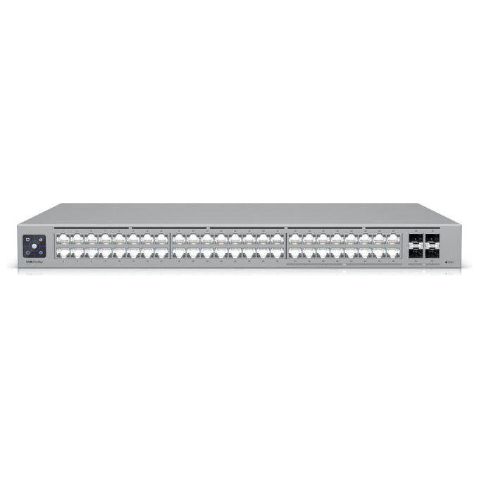 Ubiquiti USW-PRO-MAX-48 UniFi Switch Pro Max 48 Layer 3 32x GbE 16x 2.5G RJ45 4x SFP+ 10G 224 Gbps colore Grigio