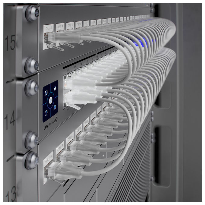 Ubiquiti USW-PRO-MAX-48 UniFi Switch Pro Max 48 Layer 3 32x GbE 16x 2.5G RJ45 4x SFP+ 10G 224 Gbps colore Grigio