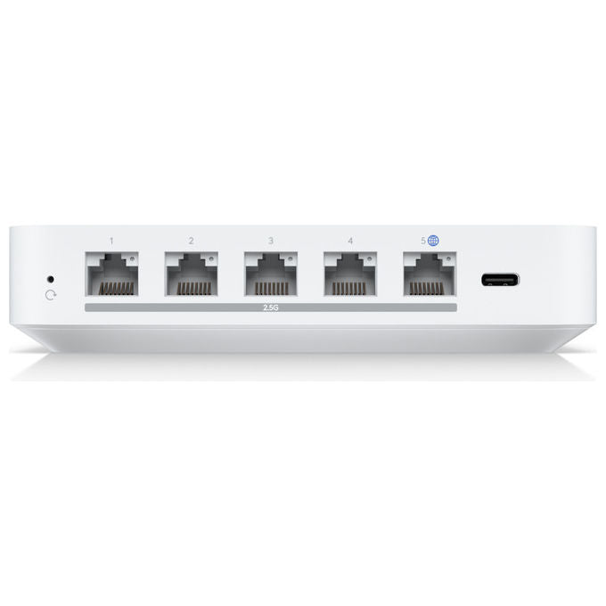 Ubiquiti UXG-MAX-EU Gateway Max Firewall Controller 2500 Mbit-s 5 porte Ethernet 2.5G IPSec VLAN colore Bianco
