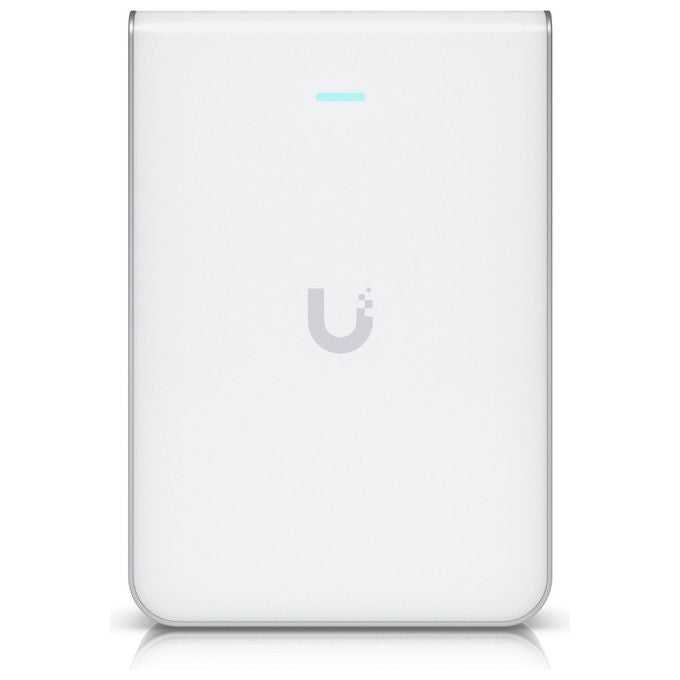 Ubiquiti U7-PRO-WALL UniFi Access Point Wi-Fi 7 Tri-Band 5700 Mbit-s PoE+ 2.5 Gbps colore Bianco