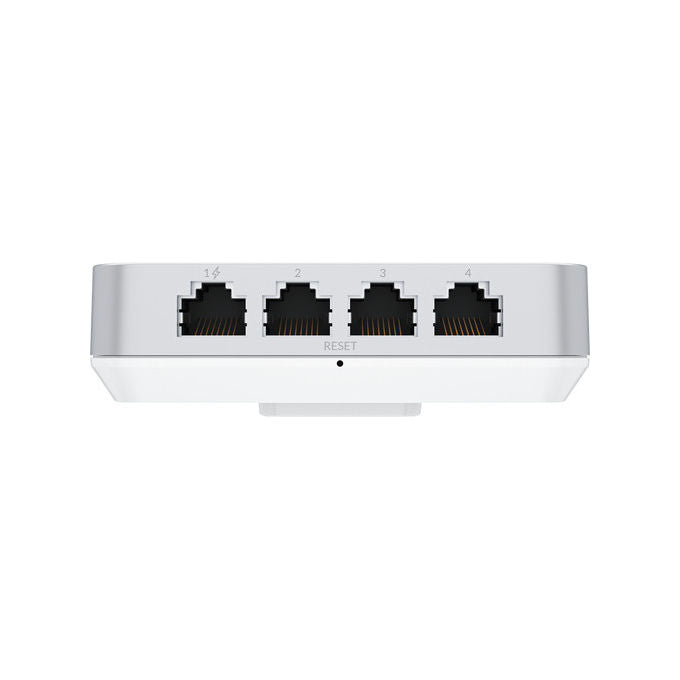 Ubiquiti U6-IW UniFi 6 In-Wall Access Point Wi-Fi 6 Dual Band 4800 Mbit-s PoE colore Bianco