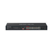 Mercusys MS120GP Switch Gigabit Rackmount 20 Porte 16 Porte PoE+ 2 Slot SFP Budget PoE 192 W Non Gestito