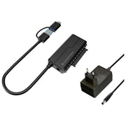Conceptronic ABBY21B Adattatore USB 3.0 SATA HDD SSD 2.5 3.5 6 Gbit-s UASP 10 TB colore Nero