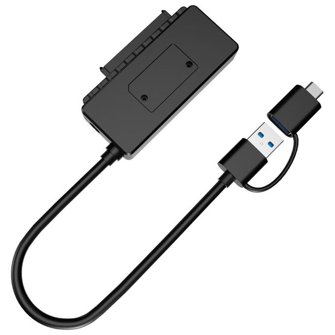 Conceptronic ABBY21B Adattatore USB 3.0 SATA HDD SSD 2.5 3.5 6 Gbit-s UASP 10 TB colore Nero