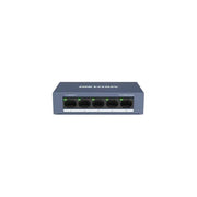 Hikvision DS-3E0105-O Pro Series Switch Non Gestito 5 Porte Fast Ethernet 10-100 1 Gbps Fanless colore Grigio