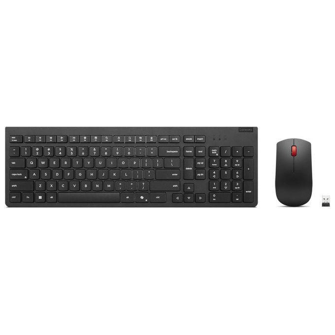 Lenovo 4X31R64473 Essential Gen 2 Kit Tastiera e Mouse Wireless RF 2.4 GHz Layout Italiano Tasto Copilot colore Nero