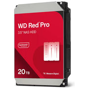 Western Digital WD202KFGX Red Pro Hard Disk Interno NAS 3.5'' 20 TB SATA III 7200 rpm 512 MB Cache CMR