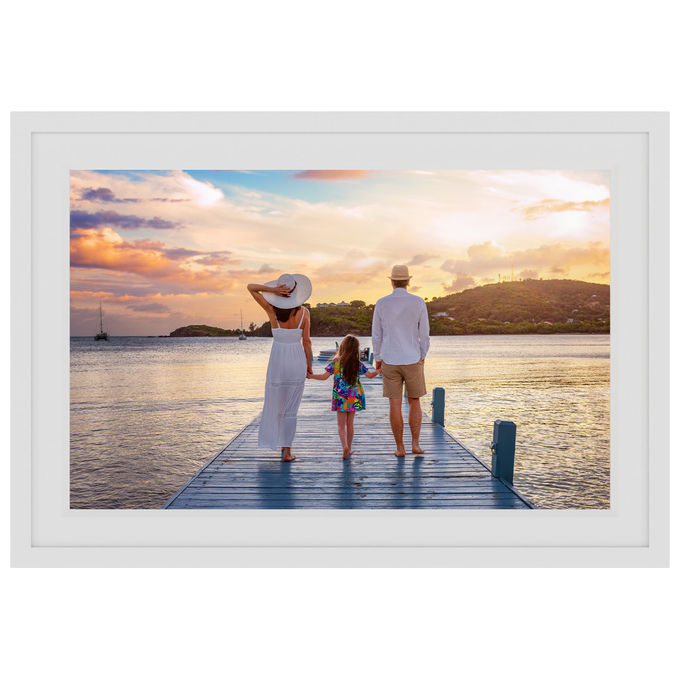 Thomson F10W Cornice Digitale 10'' Touch Screen IPS HD Wi-Fi 32 GB colore Bianco