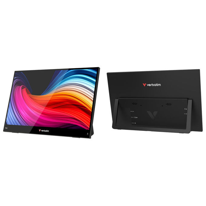 Verbatim 32402 Touch Light Monitor Portatile 15.6'' Full HD IPS Touchscreen 2x USB-C HDMI AMD FreeSync colore Nero