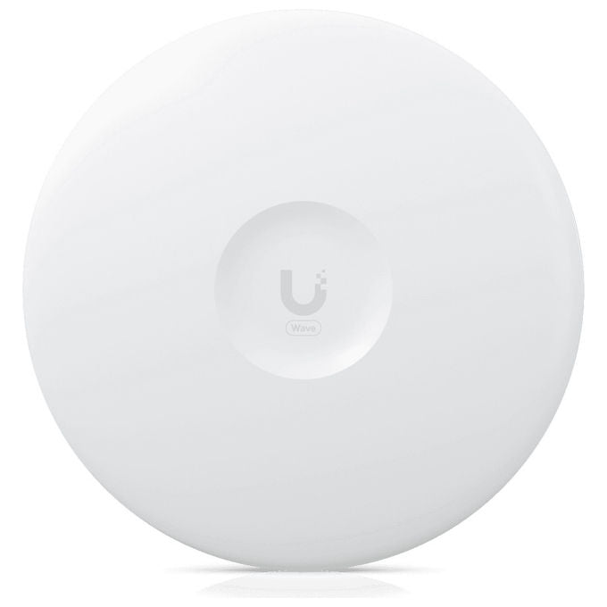 Ubiquiti WAVE-PRO Wave Professional Bridge di Rete 60 GHz 5400 Mbit-s Wi-Fi 6 802.11ax 15 km 2 porte 2.5 GbE colore Bianco