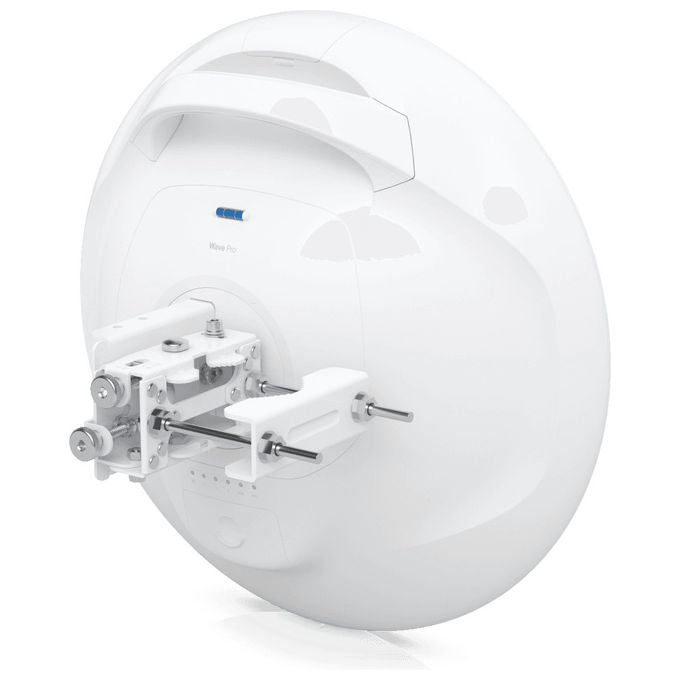 Ubiquiti WAVE-PRO Wave Professional Bridge di Rete 60 GHz 5400 Mbit-s Wi-Fi 6 802.11ax 15 km 2 porte 2.5 GbE colore Bianco
