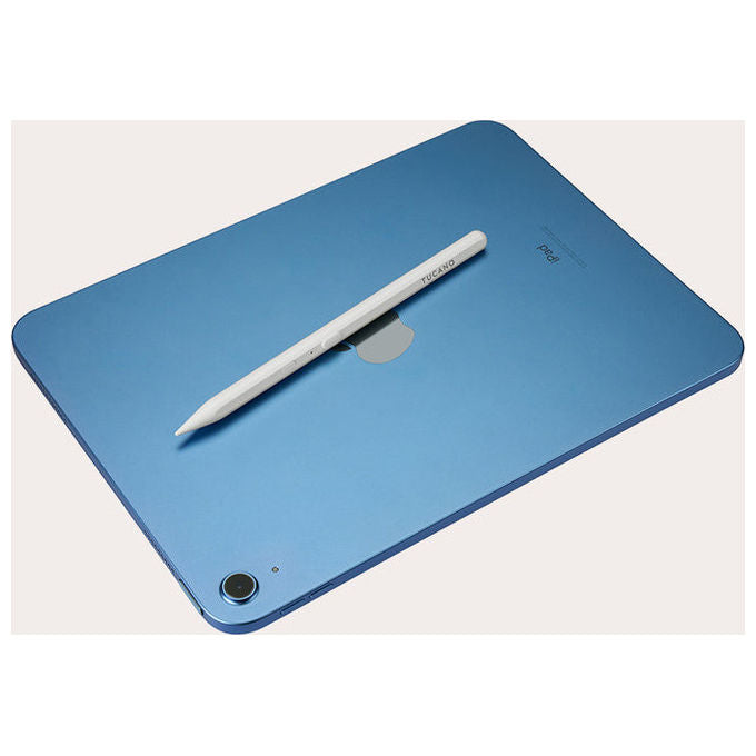 Tucano MA-STY3-W Pencil 3 Penna Stilo Capacitiva Attiva per iPad Palm Rejection USB-C 50h colore Bianco