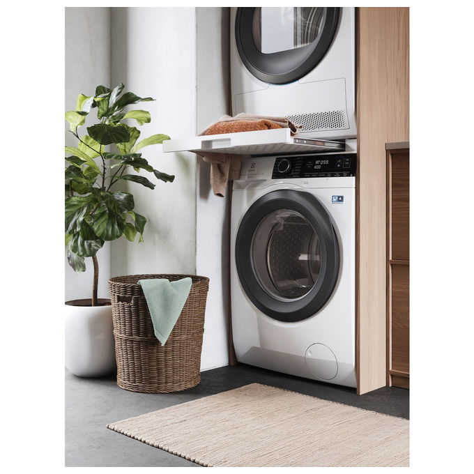 Electrolux E1WYHSK2 Kit di Sovrapposizione Lavatrice Asciugatrice con Ripiano Estraibile colore Bianco