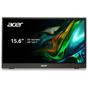 Acer PM161QB1BMIUUX Monitor Portatile 15.6'' Full HD IPS AMD FreeSync 2x USB-C HDMI Altoparlanti colore Nero