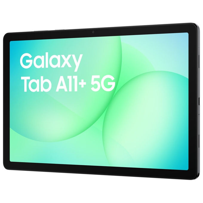 Samsung SM-X236BZAREUE Galaxy Tab A11+ Tablet Android 11'' 5G 128GB RAM 6GB Octa-Core Wi-Fi Bluetooth colore Grigio