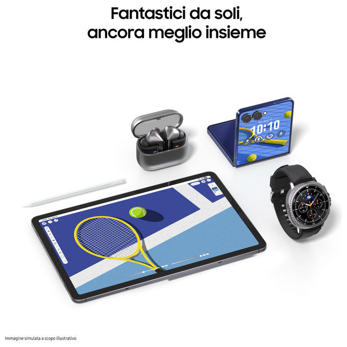 Samsung SM-X730NZAREUE Galaxy Tab S11 Tablet Android Wi-Fi 11'' RAM 12GB 128GB S Pen Dynamic AMOLED 2X IP68 colore Grigio