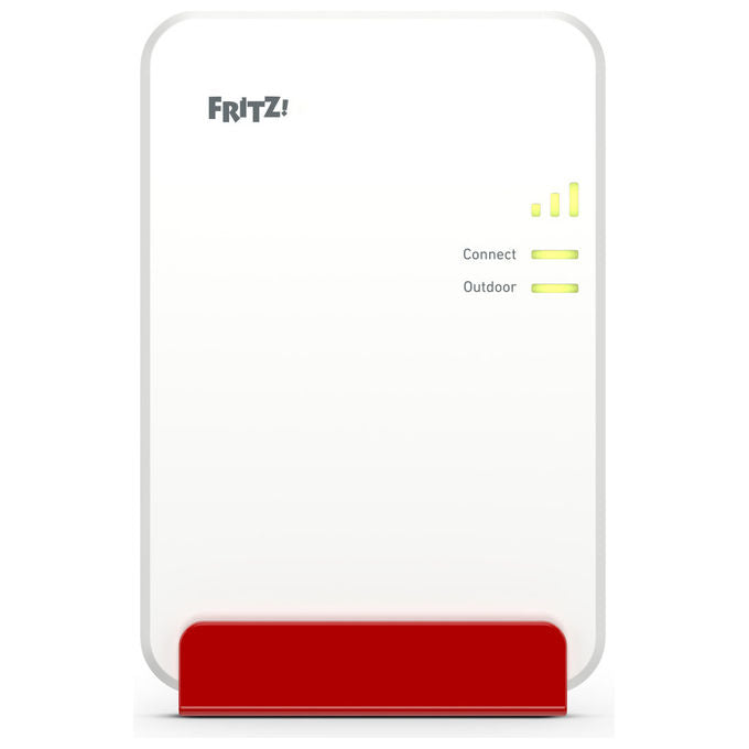FRITZ! FRITZ!REPEATER 1610 OUTDOOR Ripetitore di Rete Wi-Fi 6 Dual-Band 3000 Mbit-s PoE+ IP54 Mesh colore Bianco
