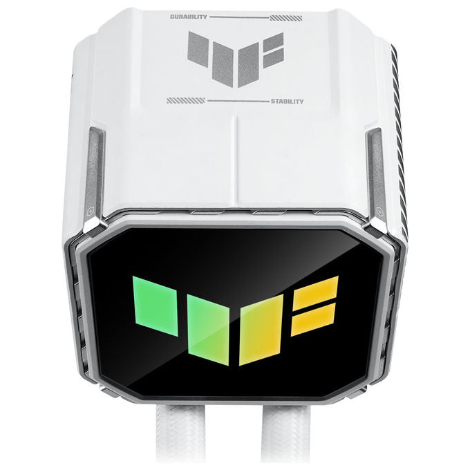 Asus 90RC0192-B0EAY0 TUF Gaming LC III Raffreddatore Liquido AIO 360mm ARGB 3 Ventole 37.4 dB Socket AM4 AM5 LGA1700 LGA1851 colore Bianco