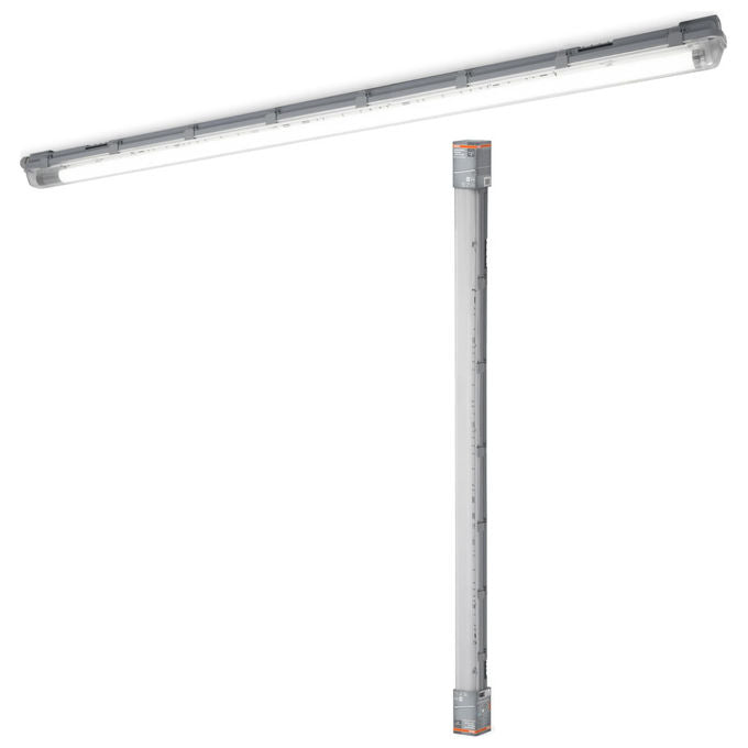 Osram 4099854429071 Submarine Plafoniera Stagna LED 15W 4000K 1700lm IP65 colore Grigio