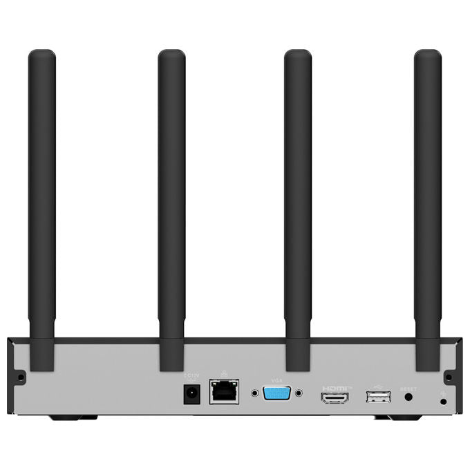 Imou N110W Videoregistratore di Rete NVR 10 Canali Wi-Fi 6 Dual-band Audio Bidirezionale 4K H.265 16 TB colore Nero