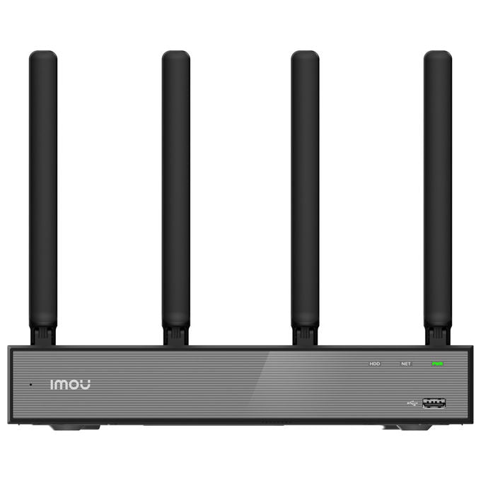 Imou N110W Videoregistratore di Rete NVR 10 Canali Wi-Fi 6 Dual-band Audio Bidirezionale 4K H.265 16 TB colore Nero