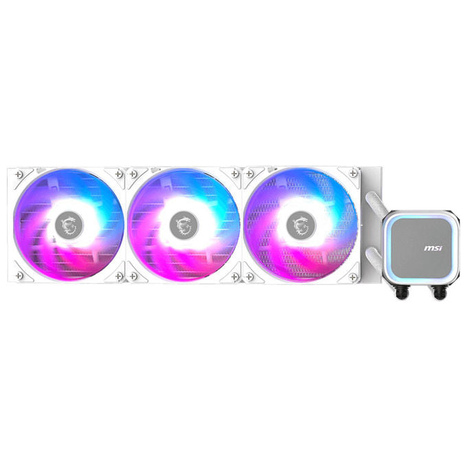MSI MAG CORELIQUID A13 360 WHITE Raffreddatore a Liquido AIO 3 Ventole 12 cm RGB LGA1700 LGA1851 AM4 AM5 colore Bianco
