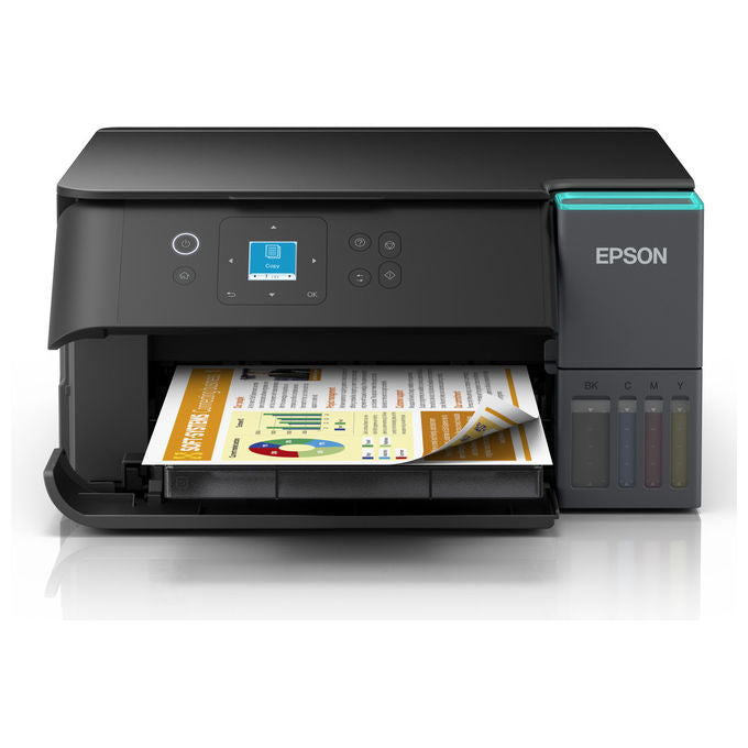 Epson C11CL41406 EcoTank ET-2951 Stampante Multifunzione Inkjet A4 Wi-Fi Fronte Retro 4800x1200 DPI colore Nero